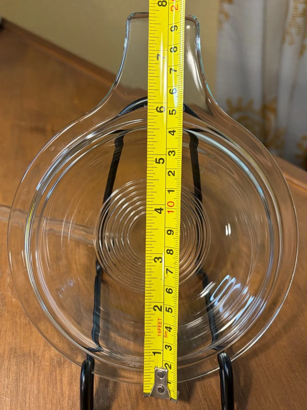 PYREX Grab-It Glass Lid w/Handle 601-C A26 Vintage Replacement LID ONLY